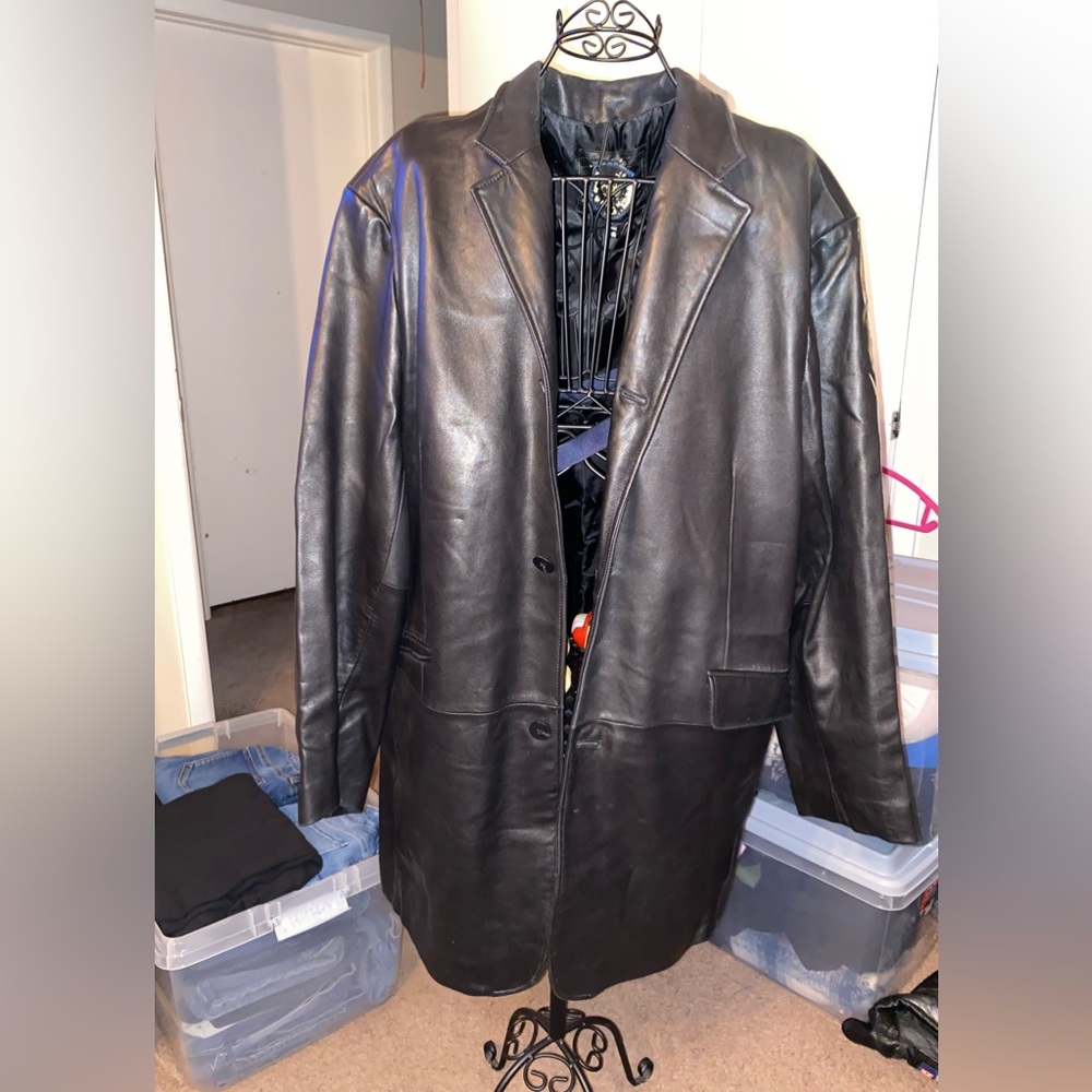 1980’s Top Gun Vintage Leather Jacket - Picture 1 of 6